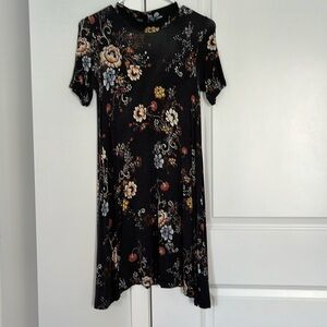 American Eagle mock neck t shirt dress